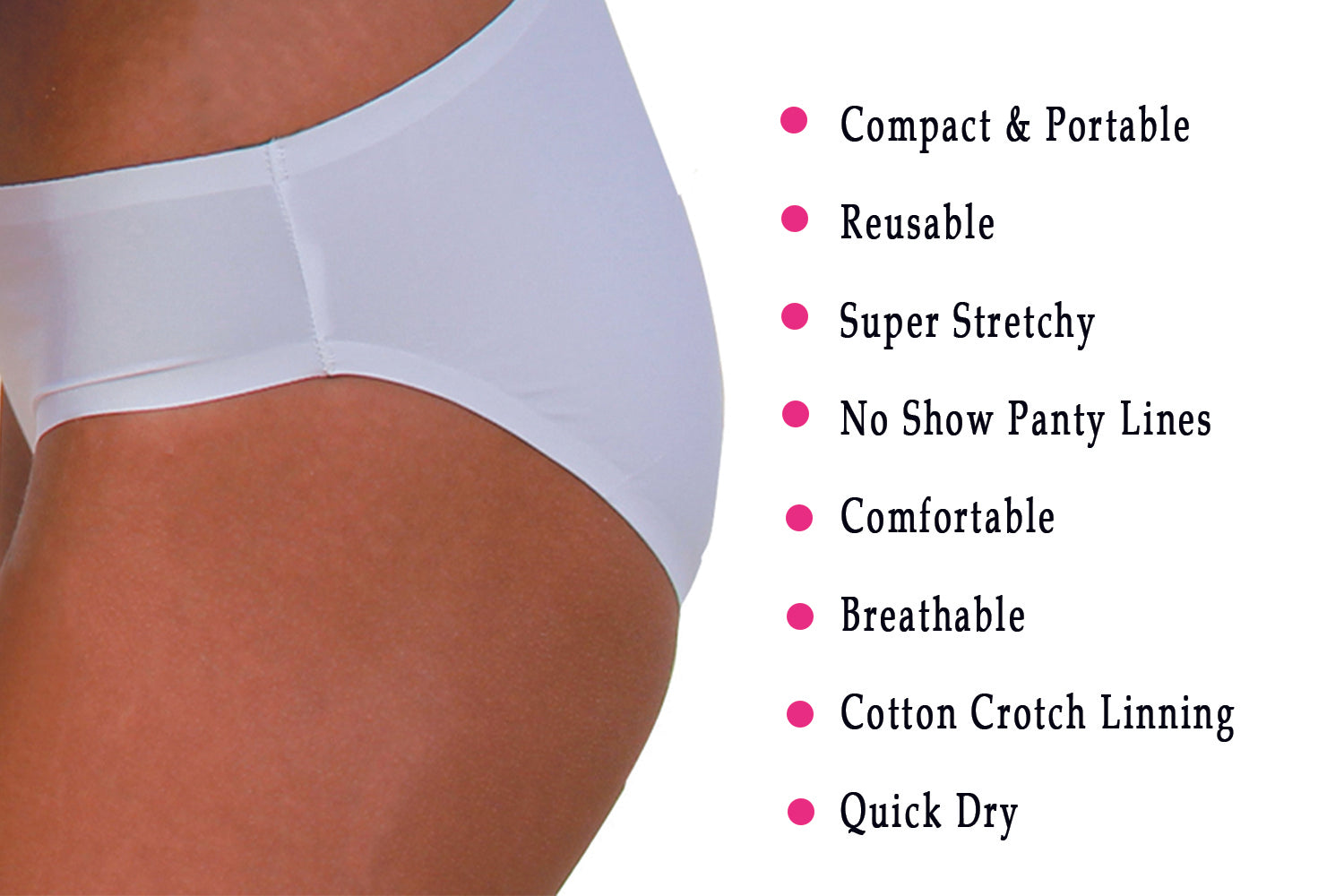 Emergency Women's Underwear Kit for Period Accidents Incontinence